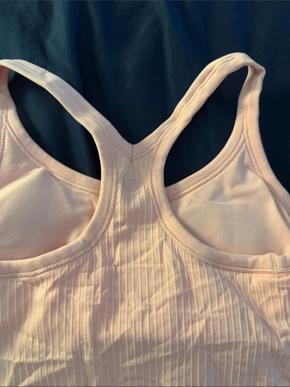 lululemon athletica Pink ebb to street Racerback Tank